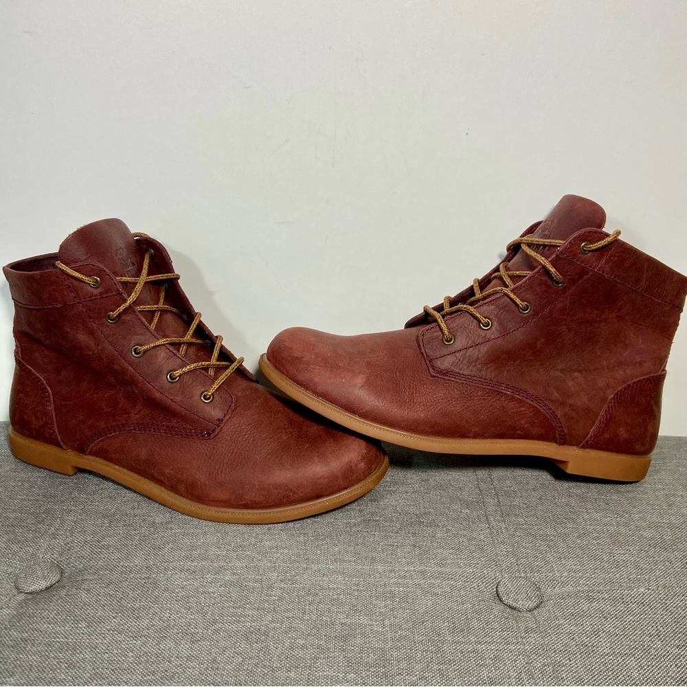 Kodiak Red Distressed Leather Ankle Boots- woman’s 8.5 - Picture 2 of 12